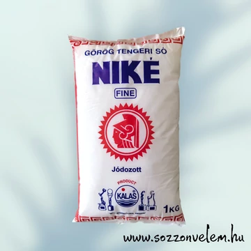 Niké görög tengeri jódozott só 1kg