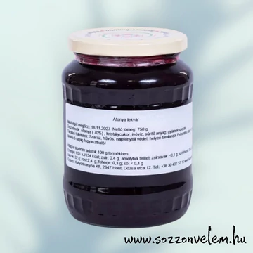 Házias lekvár Áfonya 750g