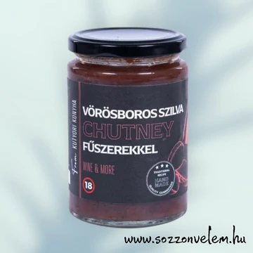 Chutney Vörösboros Szilva 380g