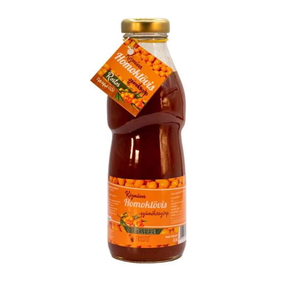 Prémium rostos Homoktövis gyümölcsszörp 500ml