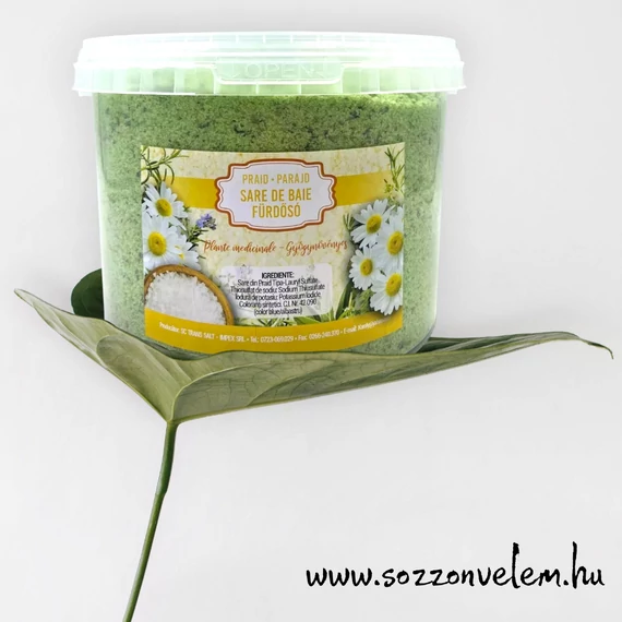 Parajdi fürdősó 5kg Gyógynövényes 