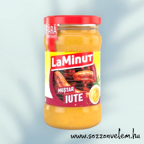 La Minut csípős mustár 290g