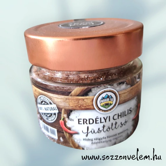 Erdélyi chilis füstölt só 200g 
