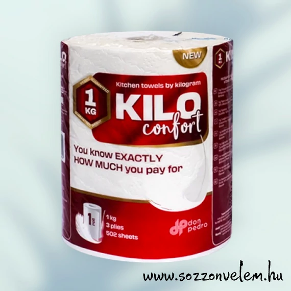 Kilo Confort Papírtörlő 3 rétegű 