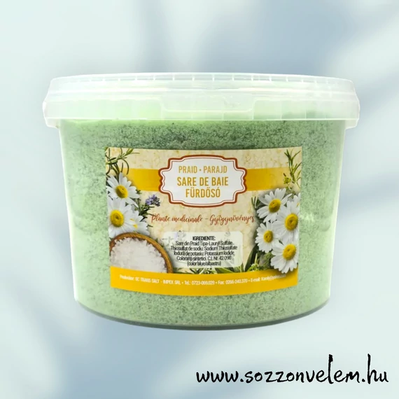 Parajdi fürdősó 5kg Gyógynövényes 