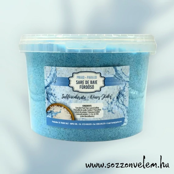 Parajdi fürdősó 5kg Kénes-jódos 