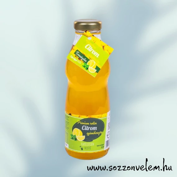 Prémium rostos Citrom gyümölcsszörp 500ml
