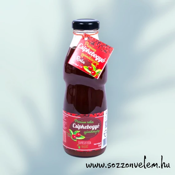 Prémium rostos Csipkebogyó gyümölcsszörp 500ml
