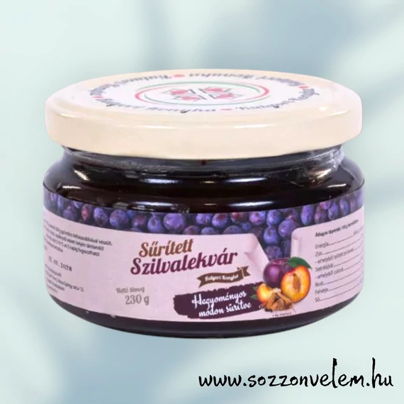 Kézműves prémium Szilvalekvár 230g