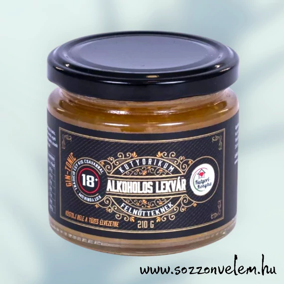 Alkoholos lekvár Gin-Tonic 210g 