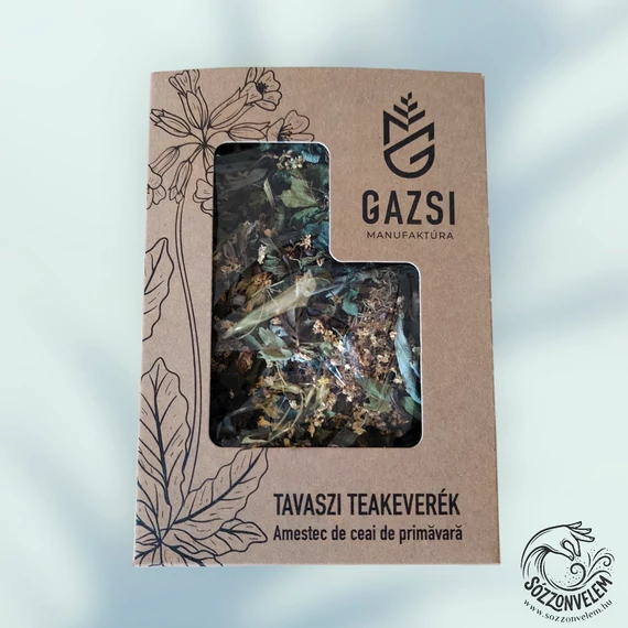 Gazsi gyógytea Tavaszi Teakeverék 50g