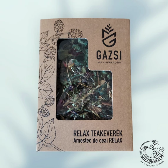 Gazsi gyógytea Relax Teakeverék 50g