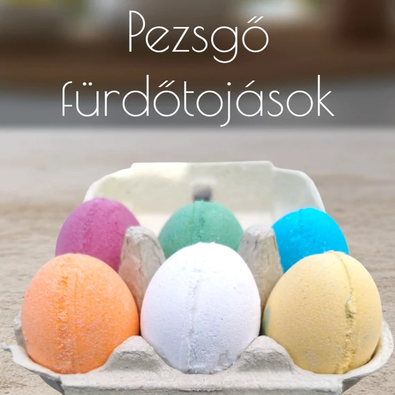 Pezsgő fürdőtojások 360g